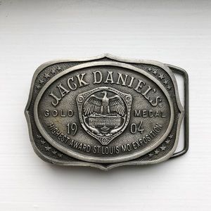 jack daniels belt buckle 1904